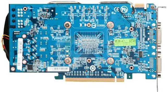 Alt view image 4 of 6 - GIGABYTE GeForce GTX 460 (Fermi) 768MB GDDR5 PCI Express 2.0 x16 SLI Support Graphics Card GV-N460OC-768I