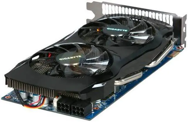 Alt view image 5 of 6 - GIGABYTE GeForce GTX 460 (Fermi) 768MB GDDR5 PCI Express 2.0 x16 SLI Support Graphics Card GV-N460OC-768I
