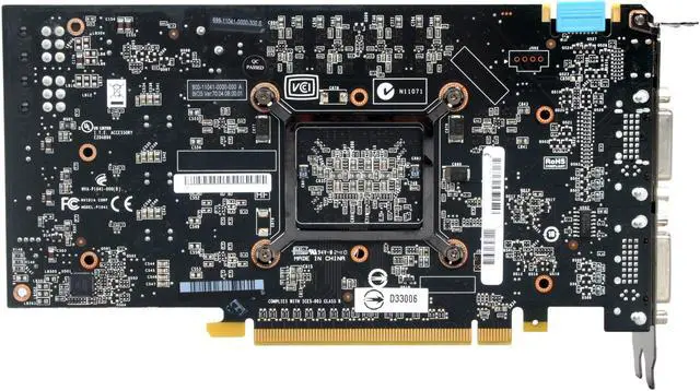 Alt view image 4 of 6 - GIGABYTE GeForce GTX 460 (Fermi) 768MB GDDR5 PCI Express 2.0 x16 SLI Support Graphics Card GV-N460D5-768I-B