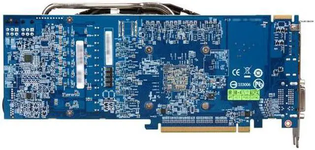 Alt view image 4 of 6 - GIGABYTE Radeon HD 6870 1GB GDDR5 PCI Express 2.1 x16 CrossFireX Support Graphics Card GV-R687OC-1GD