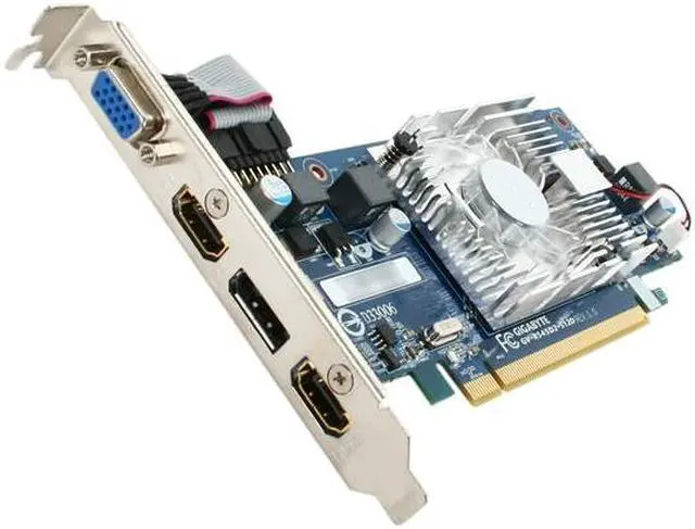 Main image of GIGABYTE Radeon HD 5450 512MB DDR2 PCI Express 2.1 x16 Low Profile Graphics Card GV-R545D2-512D