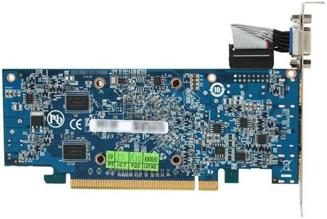 Alt view image 4 of 5 - GIGABYTE Radeon HD 5450 512MB DDR2 PCI Express 2.1 x16 Low Profile Graphics Card GV-R545D2-512D