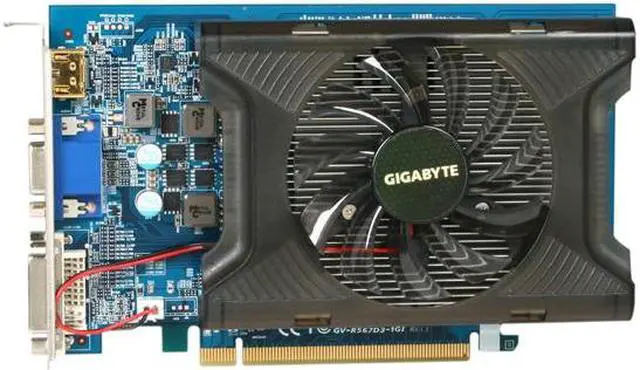 Alt view image 3 of 5 - GIGABYTE Radeon HD 5670 1GB DDR3 PCI Express 2.1 x16 CrossFireX Support Graphics Card GV-R567D3-1GI