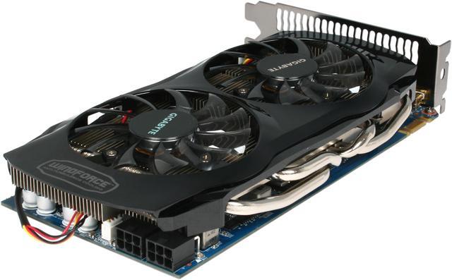 Alt view image 5 of 6 - GIGABYTE GeForce GTX 560 Ti (Fermi) 1GB GDDR5 PCI Express 2.0 x16 SLI Support Graphics Card GV-N560OC-1GI