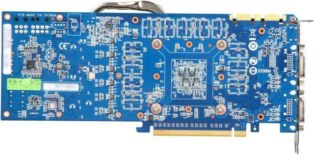 Alt view image 4 of 6 - GIGABYTE GeForce GTX 580 (Fermi) 1536MB GDDR5 PCI Express 2.0 x16 SLI Support Graphics Card GV-N580UD-15I