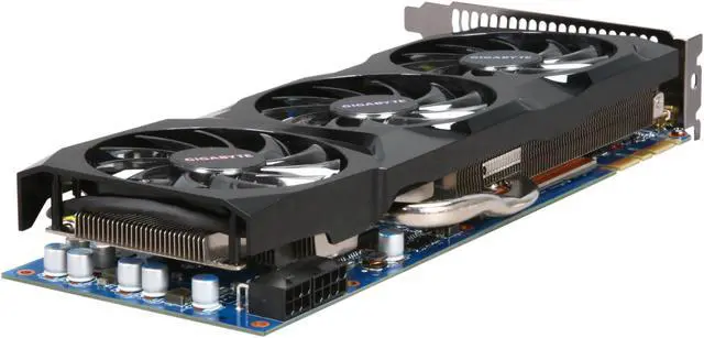 Alt view image 5 of 6 - GIGABYTE GeForce GTX 580 (Fermi) 1536MB GDDR5 PCI Express 2.0 x16 SLI Support Graphics Card GV-N580UD-15I