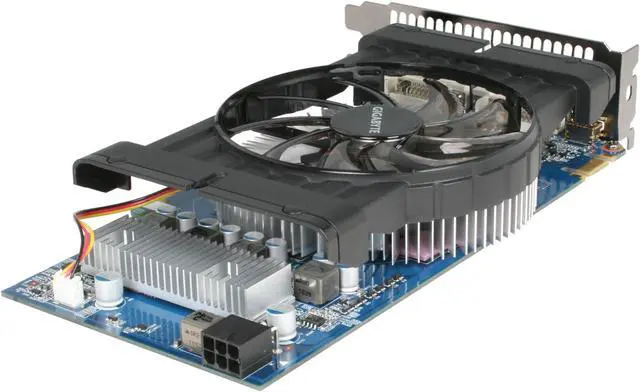 Alt view image 5 of 6 - GIGABYTE GeForce GTX 550 Ti (Fermi) 1GB GDDR5 PCI Express 2.0 x16 SLI Support Graphics Card GV-N550OC-1GI