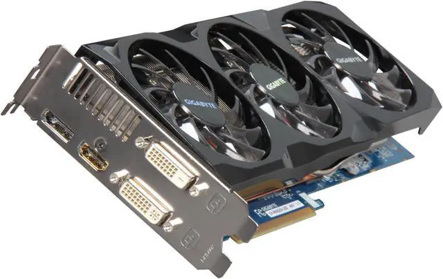 Main image of GIGABYTE Radeon HD 6950 1GB GDDR5 PCI Express 2.1 x16 CrossFireX Support Graphics Card GV-R695UD-1GD