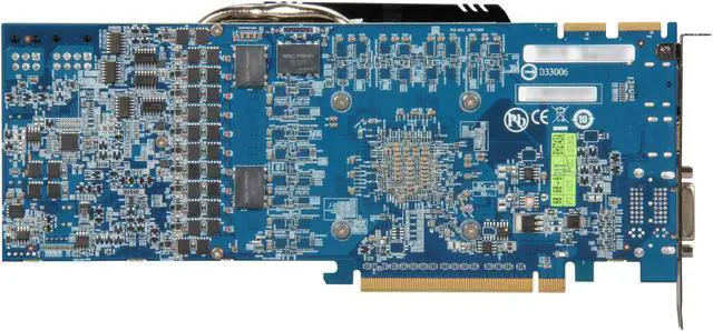 Alt view image 4 of 6 - GIGABYTE Radeon HD 6970 2GB GDDR5 PCI Express 2.1 x16 CrossFireX Support Graphics Card GV-R697OC2-2GD
