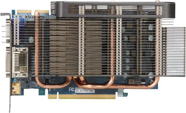 Alt view image 3 of 6 - GIGABYTE Radeon HD 6750 1GB GDDR5 PCI Express 2.1 x16 Graphics Card GV-R675SL-1GI