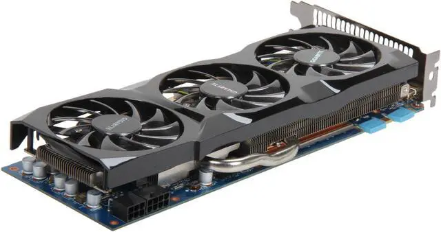 Alt view image 5 of 6 - GIGABYTE GeForce GTX 580 (Fermi) 3GB GDDR5 PCI Express 2.0 x16 SLI Support Graphics Card GV-N580UD-3GI