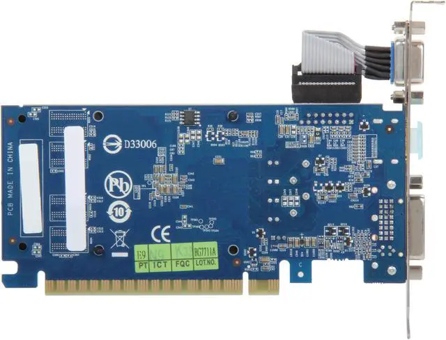 Alt view image 4 of 5 - GIGABYTE GeForce GT 520 (Fermi) 1GB DDR3 PCI Express 2.0 x16 Low Profile Ready Graphics Card GV-N520D3-1GI