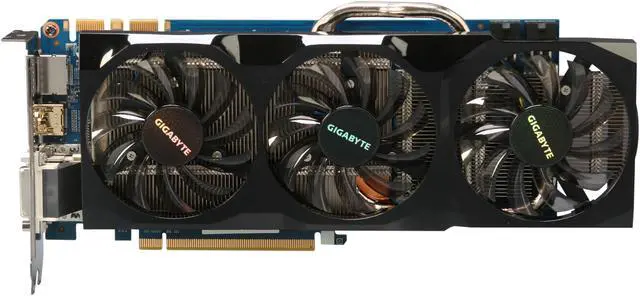 Alt view image 3 of 6 - GIGABYTE GeForce GTX 560 Ti - 448 Cores (Fermi) 1280MB GDDR5 PCI Express 2.0 x16 SLI Support Graphics Card GV-N560448-13I
