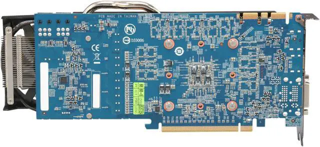 Alt view image 4 of 6 - GIGABYTE GeForce GTX 560 Ti - 448 Cores (Fermi) 1280MB GDDR5 PCI Express 2.0 x16 SLI Support Graphics Card GV-N560448-13I