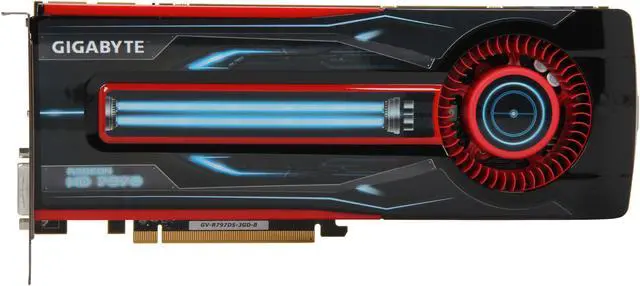 Alt view image 3 of 5 - GIGABYTE Radeon HD 7970 3GB GDDR5 PCI Express 3.0 x16 CrossFireX Support Graphics Card GV-R797D5-3GD-B
