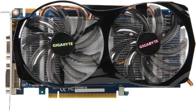 Alt view image 3 of 5 - GIGABYTE GeForce GTX 550 Ti (Fermi) 1GB GDDR5 PCI Express 2.0 x16 SLI Support Graphics Card GV-N550WF2-1GI