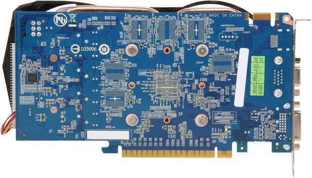 Alt view image 4 of 5 - GIGABYTE GeForce GTX 550 Ti (Fermi) 1GB GDDR5 PCI Express 2.0 x16 SLI Support Graphics Card GV-N550WF2-1GI