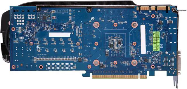 Alt view image 4 of 6 - GIGABYTE GeForce GTX 680 2GB GDDR5 PCI Express 3.0 x16 SLI Support Graphics Card GV-N680OC-2GD