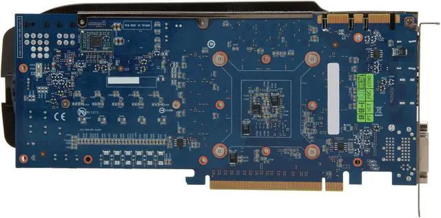 Alt view image 4 of 6 - GIGABYTE GeForce GTX 670 2GB GDDR5 PCI Express 3.0 x16 SLI Support Graphics Card GV-N670OC-2GD