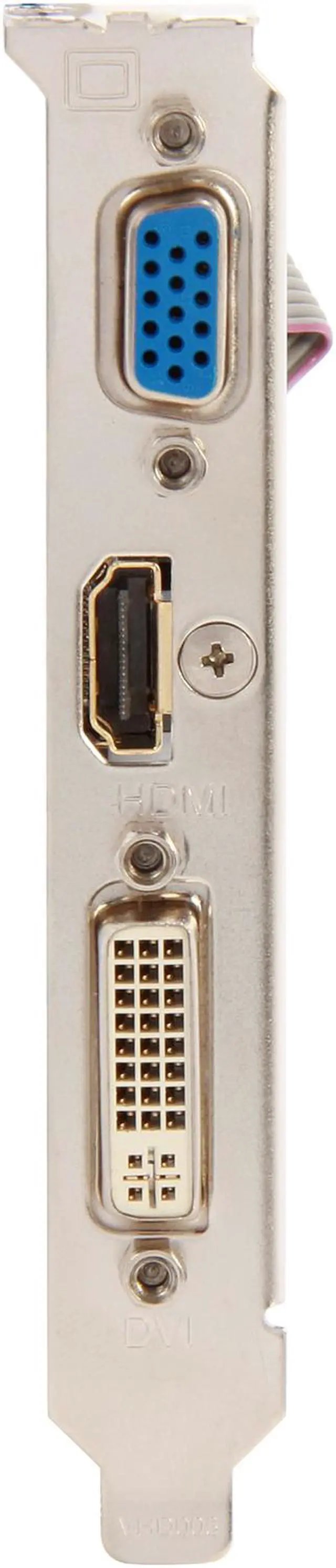 Alt view image 2 of 5 - GIGABYTE GeForce 210 1GB DDR3 PCI Express 2.0 x16 Low Profile Ready Graphics Card GV-N210D3-1GI Rev3.0