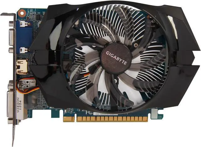 Alt view image 3 of 6 - GIGABYTE GeForce GTX 650 1GB GDDR5 PCI Express 3.0 x16 Graphics Card GV-N650OC-1GI