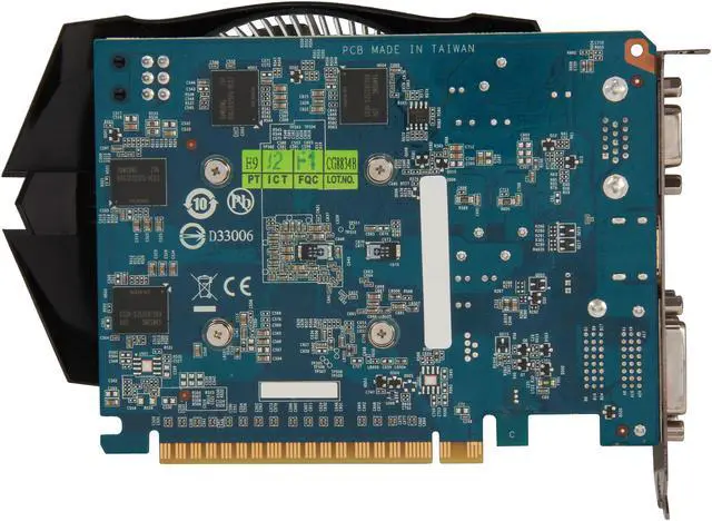 Alt view image 4 of 6 - GIGABYTE GeForce GTX 650 1GB GDDR5 PCI Express 3.0 x16 Graphics Card GV-N650OC-1GI