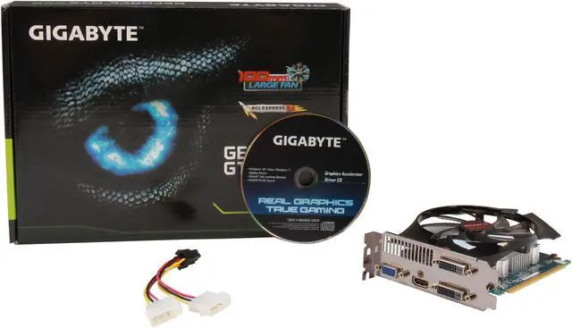 Alt view image 6 of 6 - GIGABYTE GeForce GTX 650 1GB GDDR5 PCI Express 3.0 x16 Graphics Card GV-N650OC-1GI