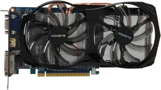 Alt view image 3 of 6 - GIGABYTE GeForce GTX 650 Ti 2GB GDDR5 PCI Express 3.0 x16 Graphics Card GV-N65TOC-2GI