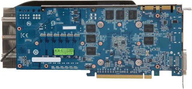 Alt view image 4 of 6 - GIGABYTE GeForce GTX 670 4GB GDDR5 PCI Express 3.0 x16 SLI Support Graphics Card GV-N670OC-4GD