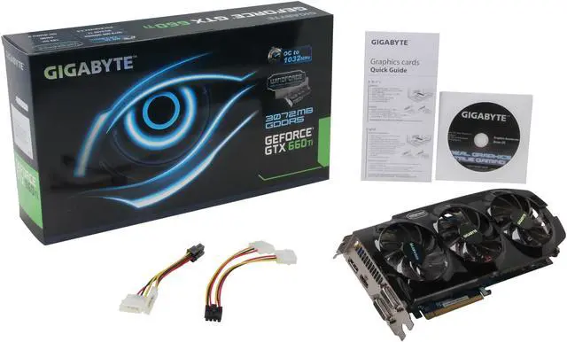 Alt view image 6 of 6 - GIGABYTE GeForce GTX 660 Ti 3GB GDDR5 PCI Express 3.0 x16 SLI Support Graphics Card GV-N66TOC-3GD