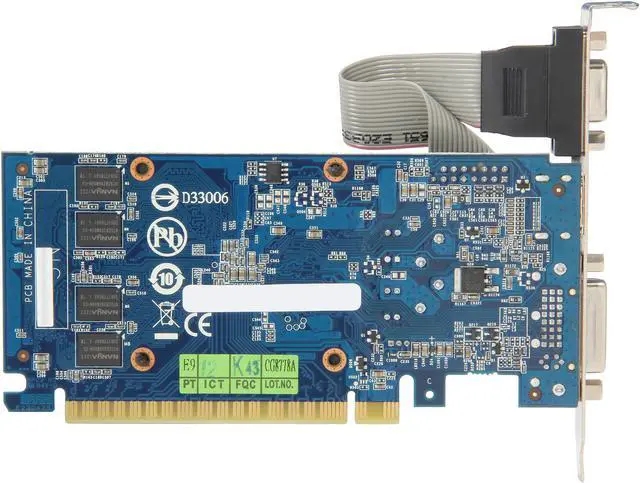 Alt view image 4 of 5 - GIGABYTE GeForce GT 610 2GB LOW PROFILE