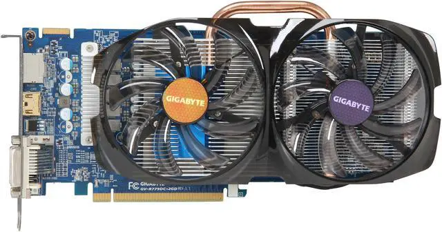 Alt view image 3 of 5 - GIGABYTE Radeon HD 7790 2GB GDDR5 PCI Express 3.0 x16 Graphics Card GV-R779OC-2GD