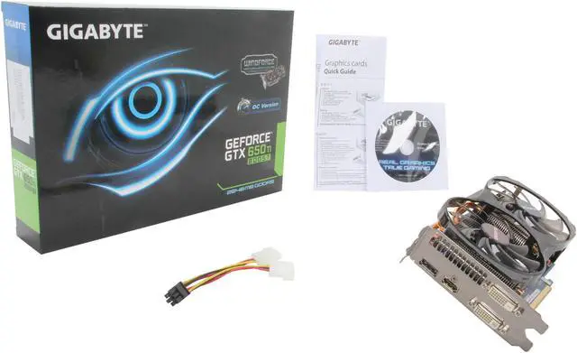 Alt view image 6 of 6 - GIGABYTE GeForce GTX 650 Ti BOOST 2GB GDDR5 PCI Express 3.0 Graphics Card GV-N65TBOC-2GD
