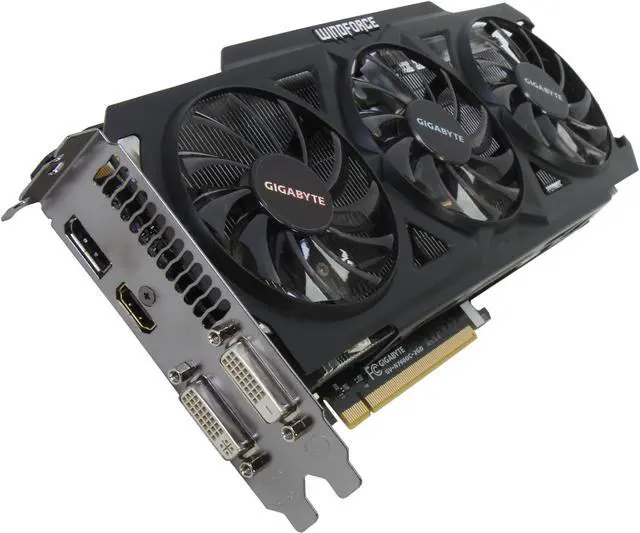 Main image of GIGABYTE GV-N760OC-2GD REV2.0 G-SYNC Support GeForce GTX 760 2GB 256-Bit GDDR5 PCI Express 3.0 HDCP Ready WindForce 3X 450W Video Card