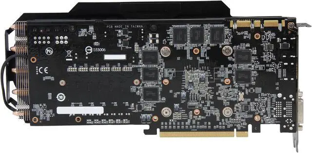 Alt view image 4 of 6 - GIGABYTE GeForce GTX 760 4GB GDDR5 PCI Express 3.0 Graphics Card GV-N760OC-4GD