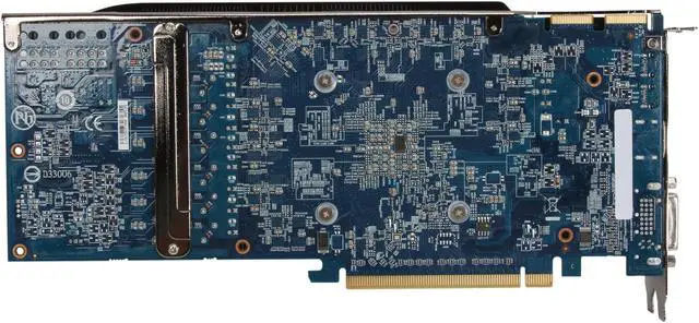 Alt view image 4 of 6 - GIGABYTE Radeon R9 280X 3GB GDDR5 PCI Express 3.0 CrossFireX Support Graphics Card GV-R928XOC-3GD