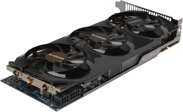 Alt view image 5 of 6 - GIGABYTE Radeon R9 280X 3GB GDDR5 PCI Express 3.0 CrossFireX Support Graphics Card GV-R928XOC-3GD