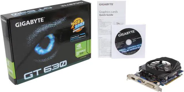 Alt view image 5 of 5 - GIGABYTE GeForce GT 630 2GB DDR3 PCI Express 2.0 x16 Graphics Card GV-N630-2GI REV3.0