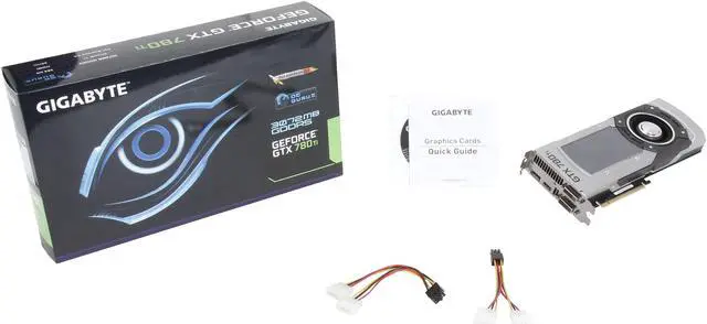 Alt view image 6 of 6 - GIGABYTE GV-N78TD5-3GD-B G-SYNC Support GeForce GTX 780 Ti 3GB 384-Bit GDDR5 PCI Express 3.0 HDCP Ready Video Card