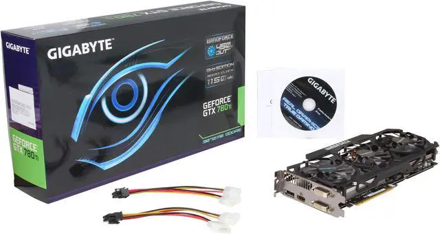 Alt view image 6 of 6 - GIGABYTE GV-N78TGHZ-3GD G-SYNC Support GeForce GTX 780 Ti 3GB 384-Bit GDDR5 PCI Express 3.0 HDCP Ready Video Card