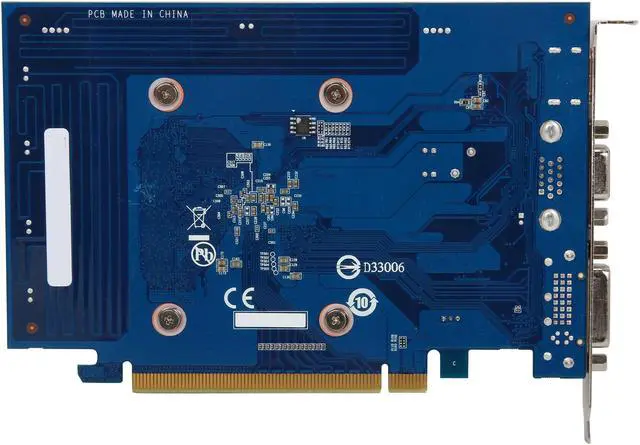 Alt view image 4 of 5 - GIGABYTE GeForce GT 630 1GB DDR3 PCI Express 2.0 Graphics Card GV-N630D3-1GI