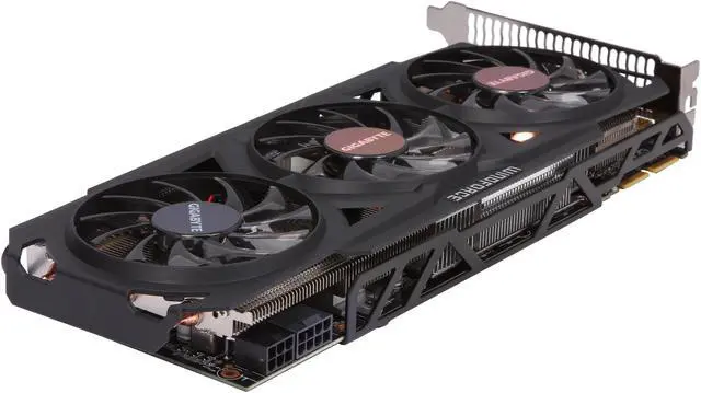 Alt view image 5 of 6 - GIGABYTE Radeon R9 280 3GB GDDR5 PCI Express 3.0 ATX Graphics Card GV-R928WF3OC-3GD