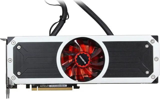 Alt view image 4 of 11 - GIGABYTE Radeon R9 295x2 8GB GDDR5 PCI Express 3.0 Graphics Card GV-R9295X2-8GD-B
