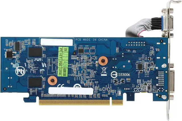 Alt view image 4 of 5 - GIGABYTE GeForce 210 512MB GDDR2 PCI Express 2.0 x16 Graphics Card GV-N210OC-512I
