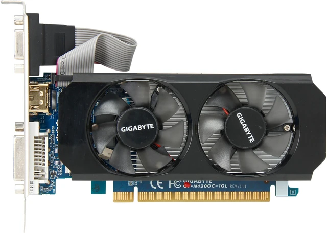 Refurbished: GIGABYTE GeForce GT 430 (Fermi) Graphics Card GV-N430OC ...