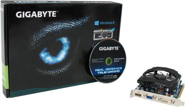 Alt view image 5 of 5 - GIGABYTE GV-N630-1GI GeForce GT 630 1GB 128-Bit DDR3 PCI Express 2.0 x16 HDCP Ready Video Card Manufactured Recertified