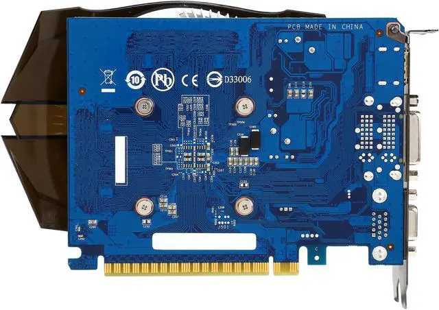 Alt view image 4 of 5 - GIGABYTE GeForce GT 640 2GB DDR3 PCI Express 3.0 Graphics Card GV-N640OC-2GI Rev2.0