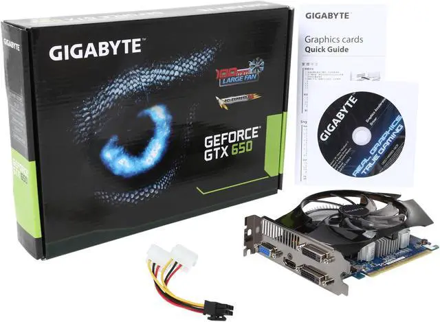 Alt view image 6 of 6 - GIGABYTE GV-N650OC-1GI GeForce GTX 650 1GB 128-Bit GDDR5 PCI Express 3.0 x16 HDCP Ready Video Card Manufactured Recertified