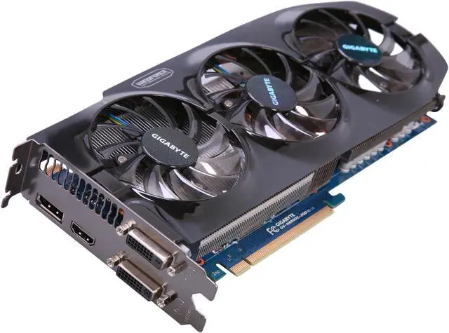 Main image of GIGABYTE GeForce GTX 680 2GB GDDR5 PCI Express 3.0 x16 SLI Support Graphics Card GV-N680OC-2GD