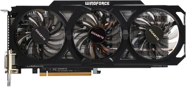 Alt view image 3 of 6 - GIGABYTE GeForce GTX 760 2GB GDDR5 PCI Express 3.0 Graphics Card GV-N760OC-2GD REV2.0